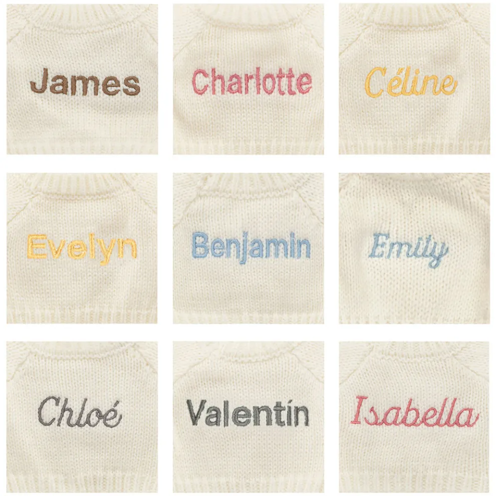 Bashful Luxe Bunny Willow with Personalised Cream Jumper