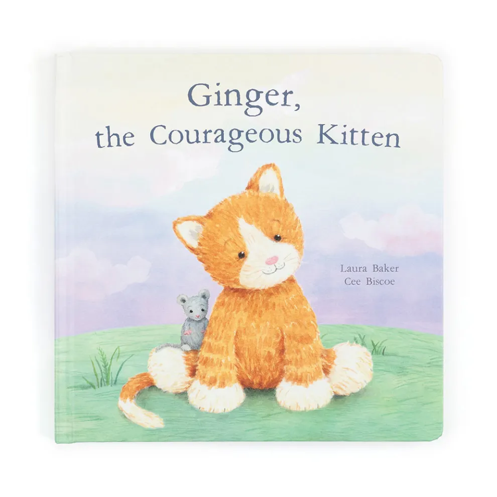 Ginger, the Courageous Kitten Book