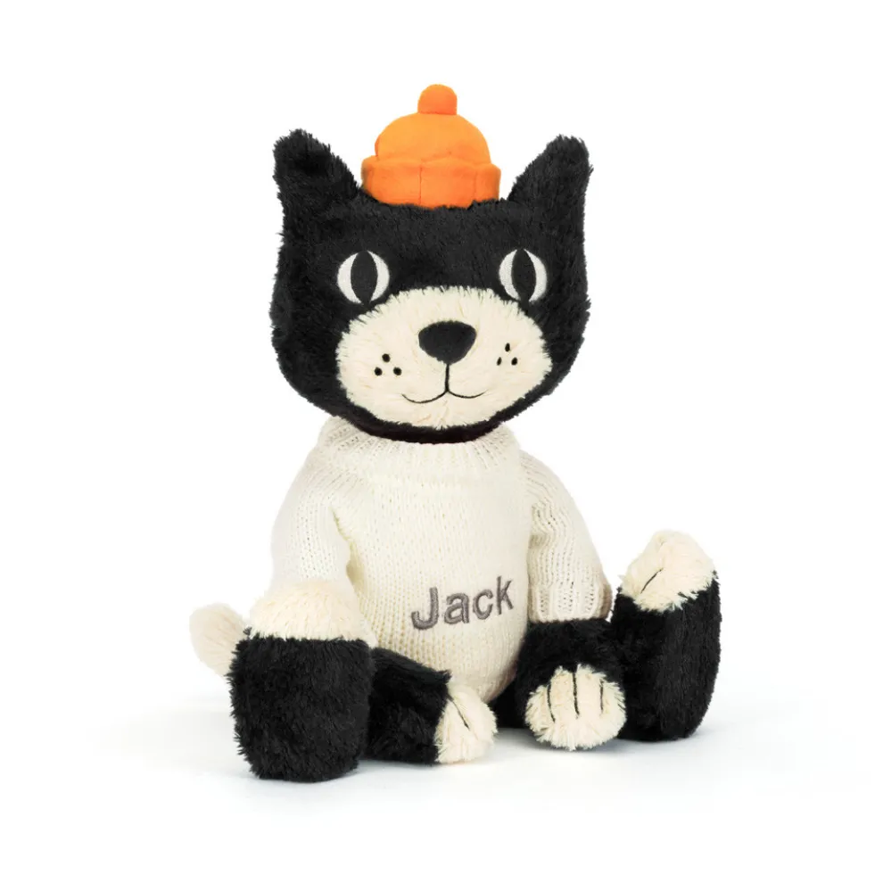 Jellycat Jack with Personalised Cream Jumper