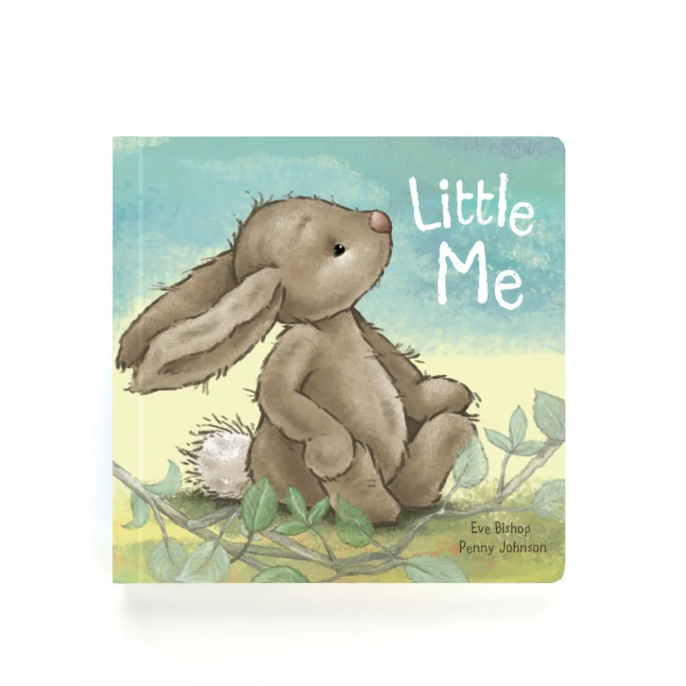 Little Me Book and Bashful Beige Bunny Medium