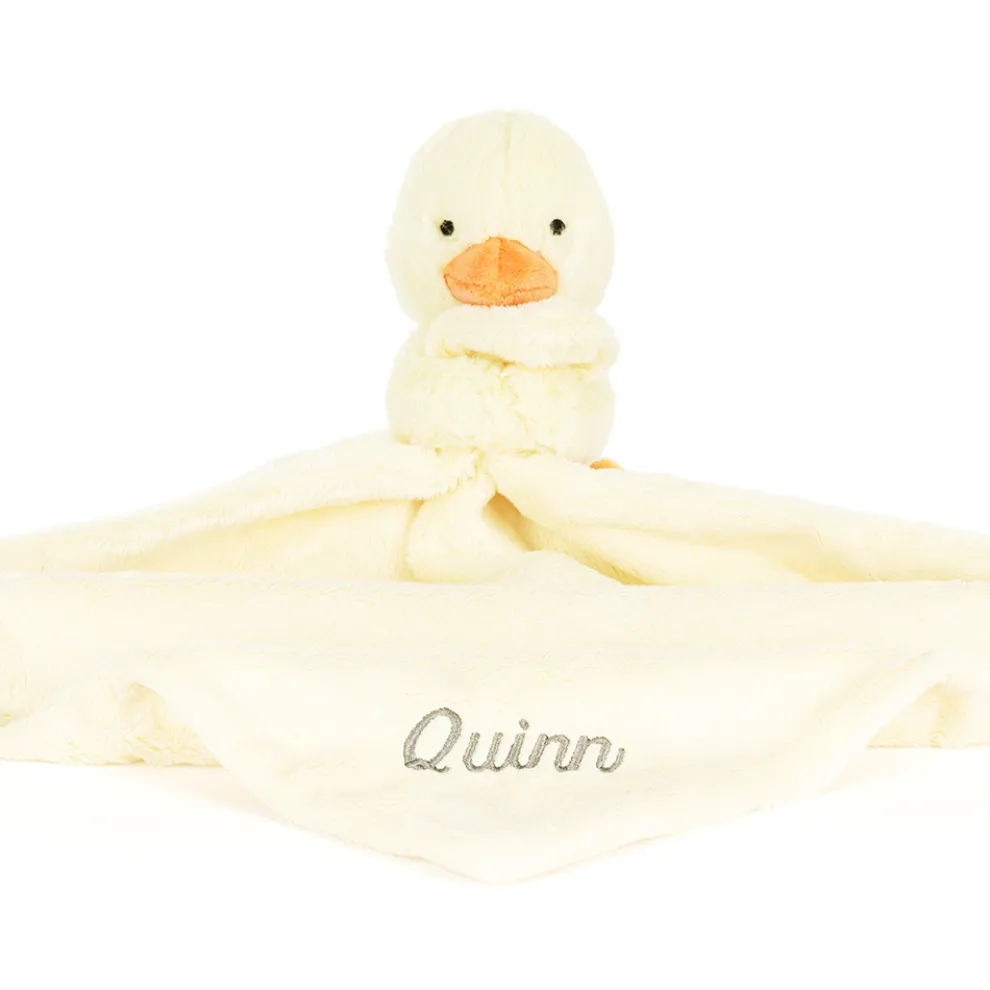 Personalised Bashful Duckling Soother